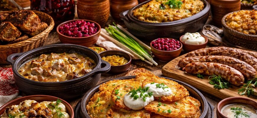 Национальные блюда белорусской кухни
