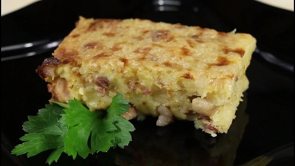 Национальные блюда белорусской кухни: Картофельная бабка
